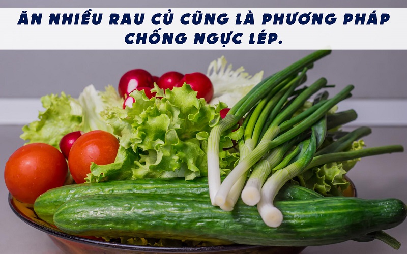 Rau củ có màu xanh đậm