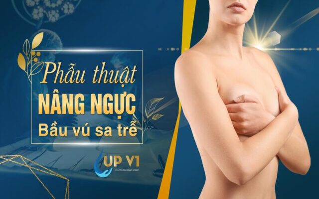 nâng ngực sa trễ