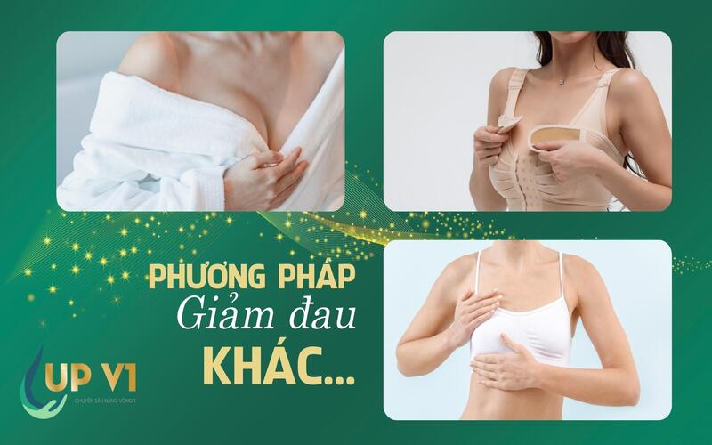 phương pháp giảm đau sau nâng ngực