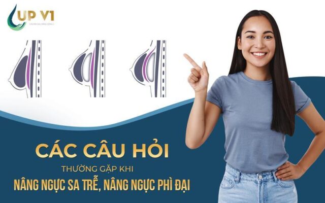 câu hỏi thường gặp khi nâng ngực sa trễ