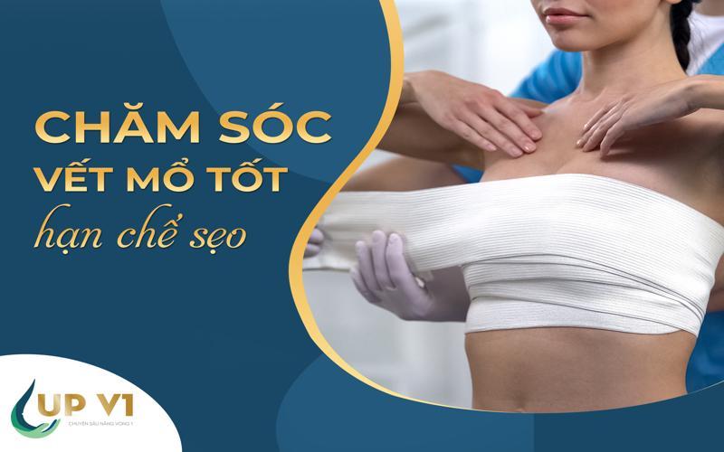 chăm sóc sau treo ngực sa trễ