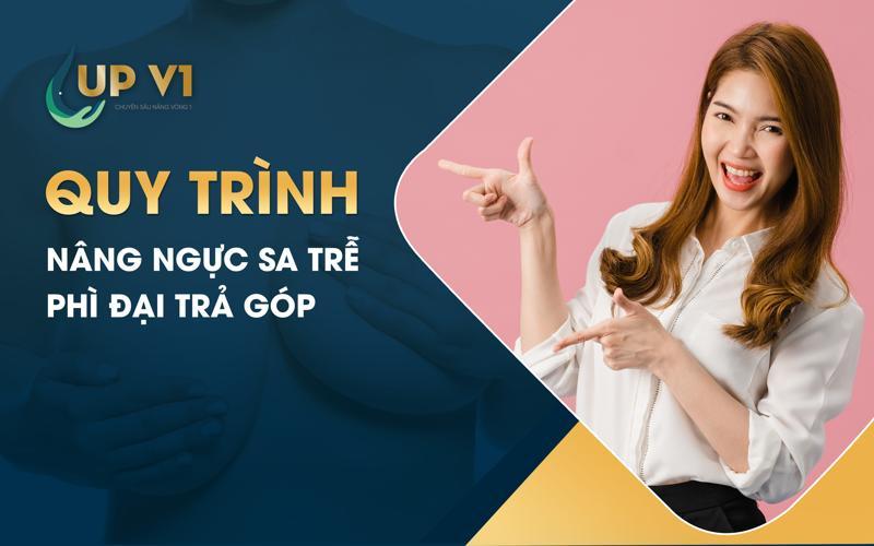 Quy trình nâng ngực sa trễ