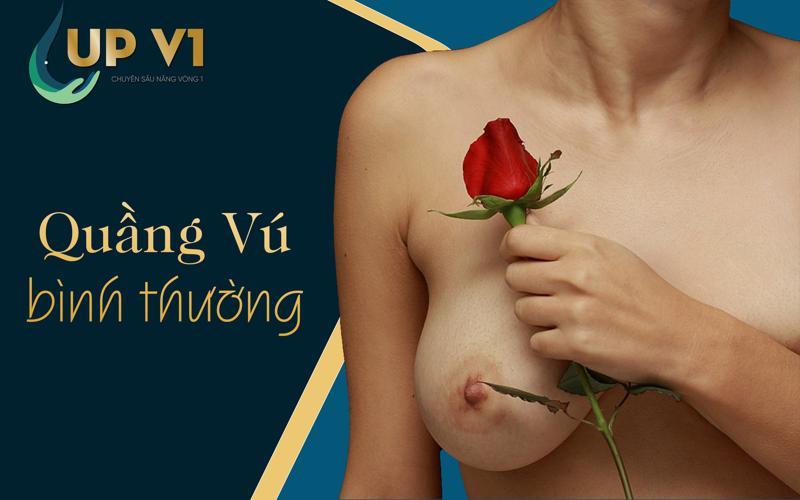 quầng vú bình thường