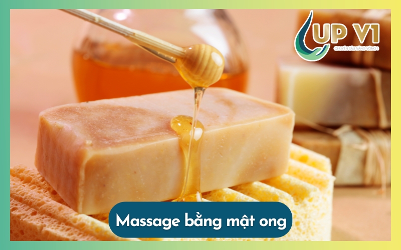 Massage bằng mật ong