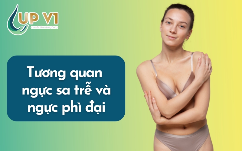 Cắt ngực phì đại khác gì nâng ngực sa trễ